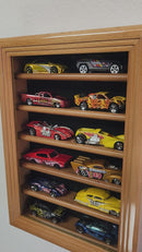 video reel of XS Hot Wheels Display Case in Oak