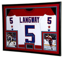 X-Large Double Matted Jersey Display Frame - sfDisplay.com