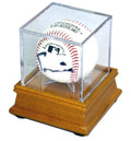 Single Baseball Cube Display Stand - sfDisplay.com