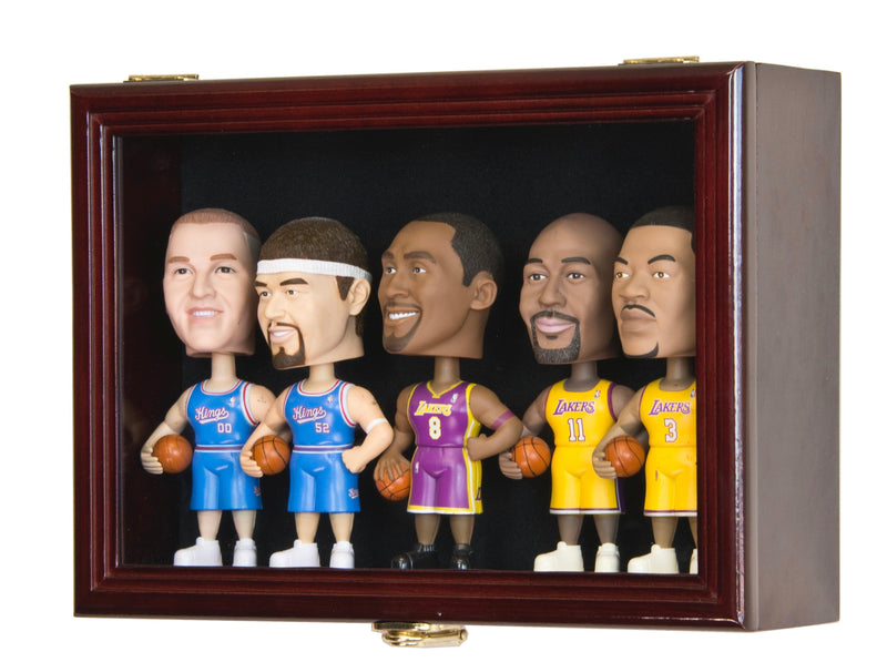 Small Bobblehead Figurine Display Case Cabinet - sfDisplay.com