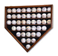 43 Baseball Ball Display Case Cabinet - Home Plate Shaped - sfDisplay.com