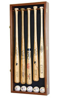 5 Baseball Bat Display Case Cabinet - sfDisplay.com