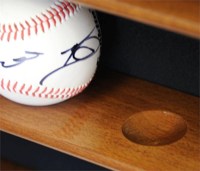 20 Baseball Ball Display Case Cabinet - sfDisplay.com