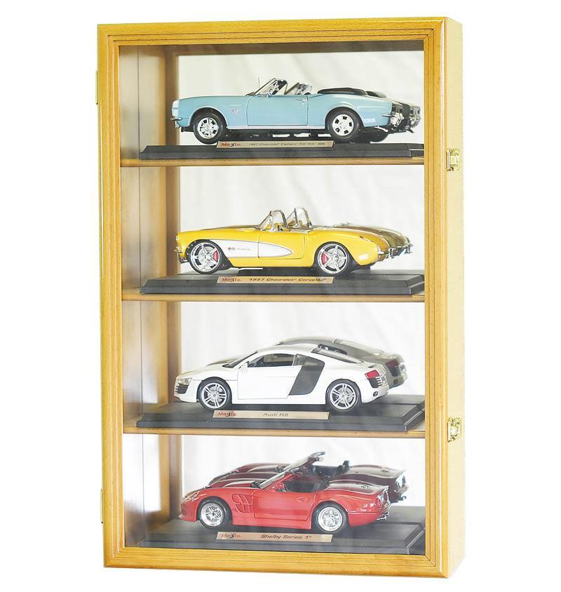 Small 1/18 Scale Diecast Display Case Cabinet - sfDisplay.com